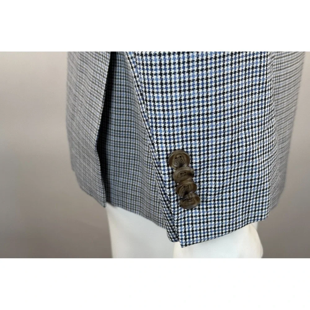 Indochino Wool Linen Blazer Mens 40? NWT $569 Single-Breasted Lined DoubleVented